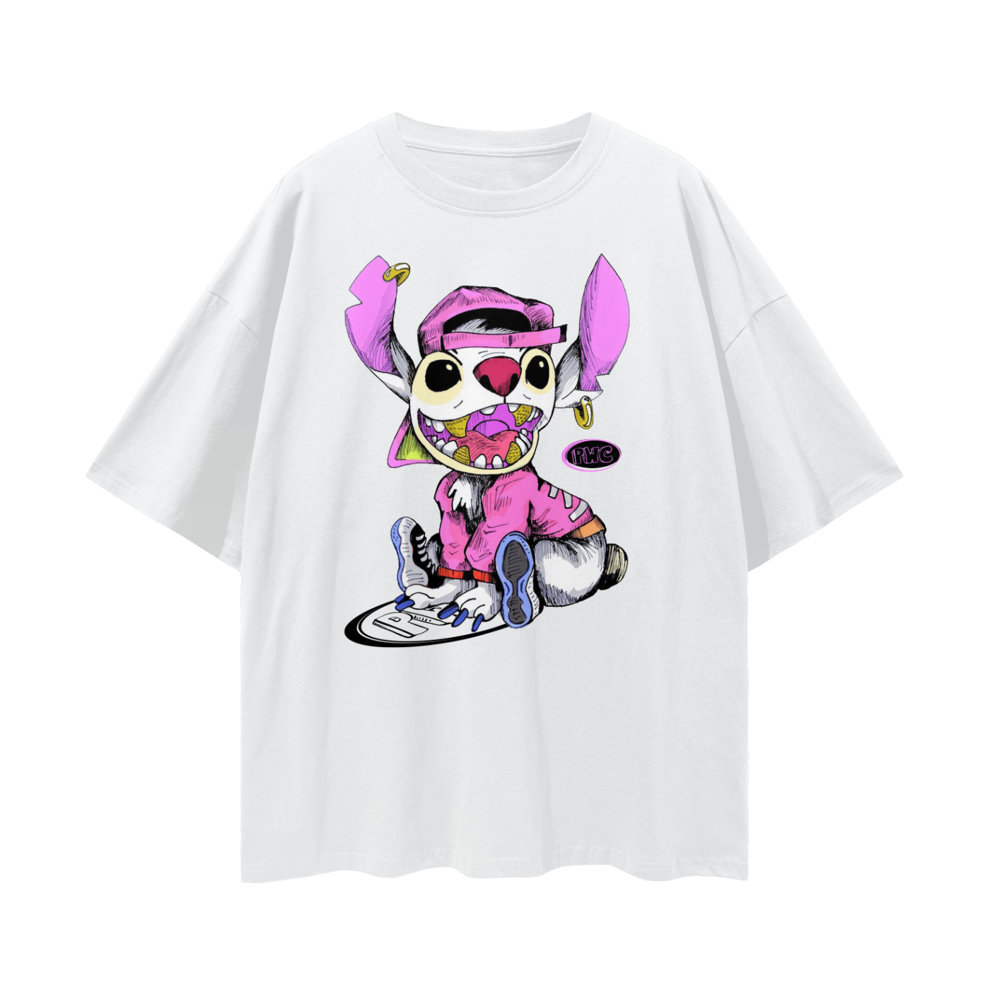 Streetwear Loose Drop Shoulder T-Shirt