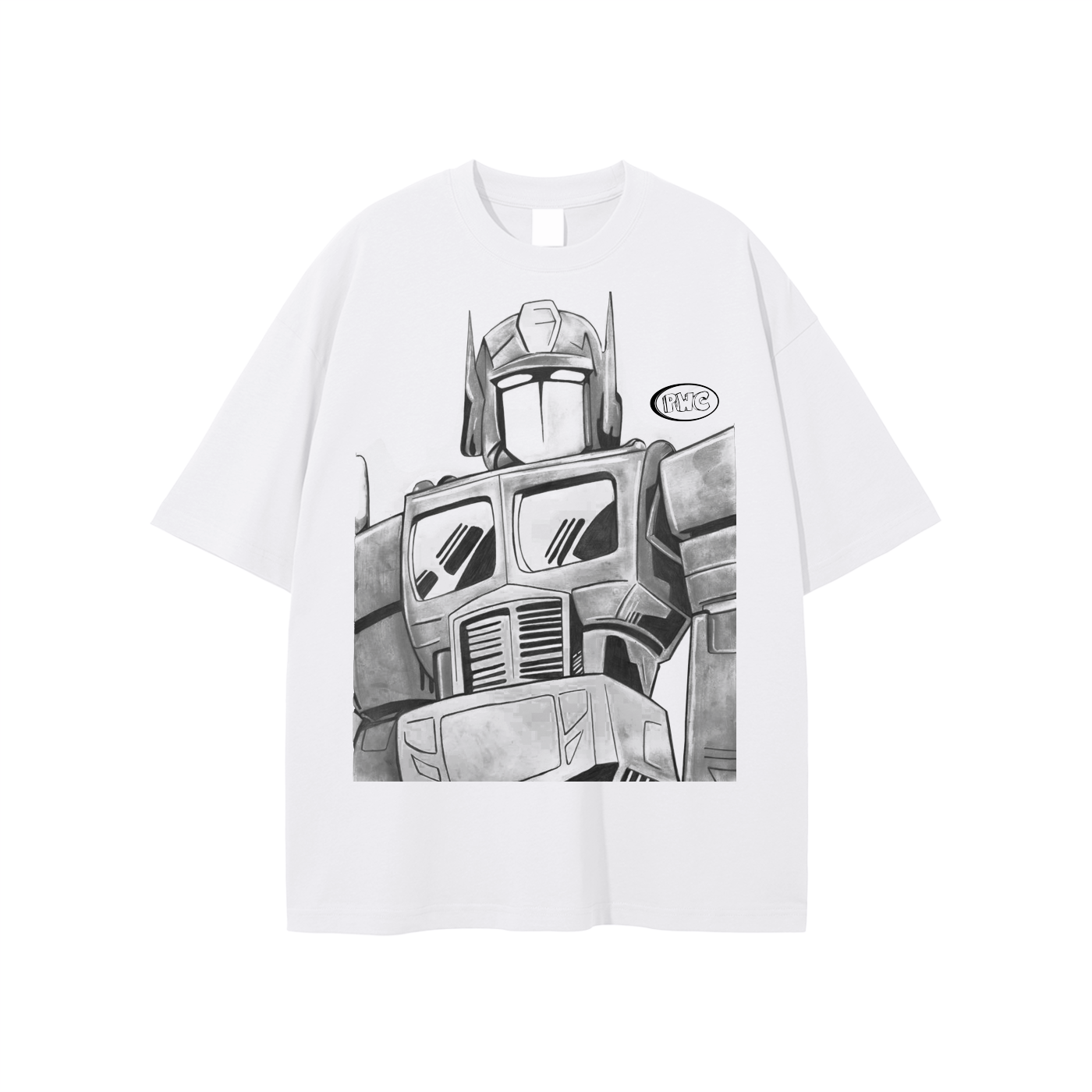 Optimus Drawn Portrait Unisex T-shirt