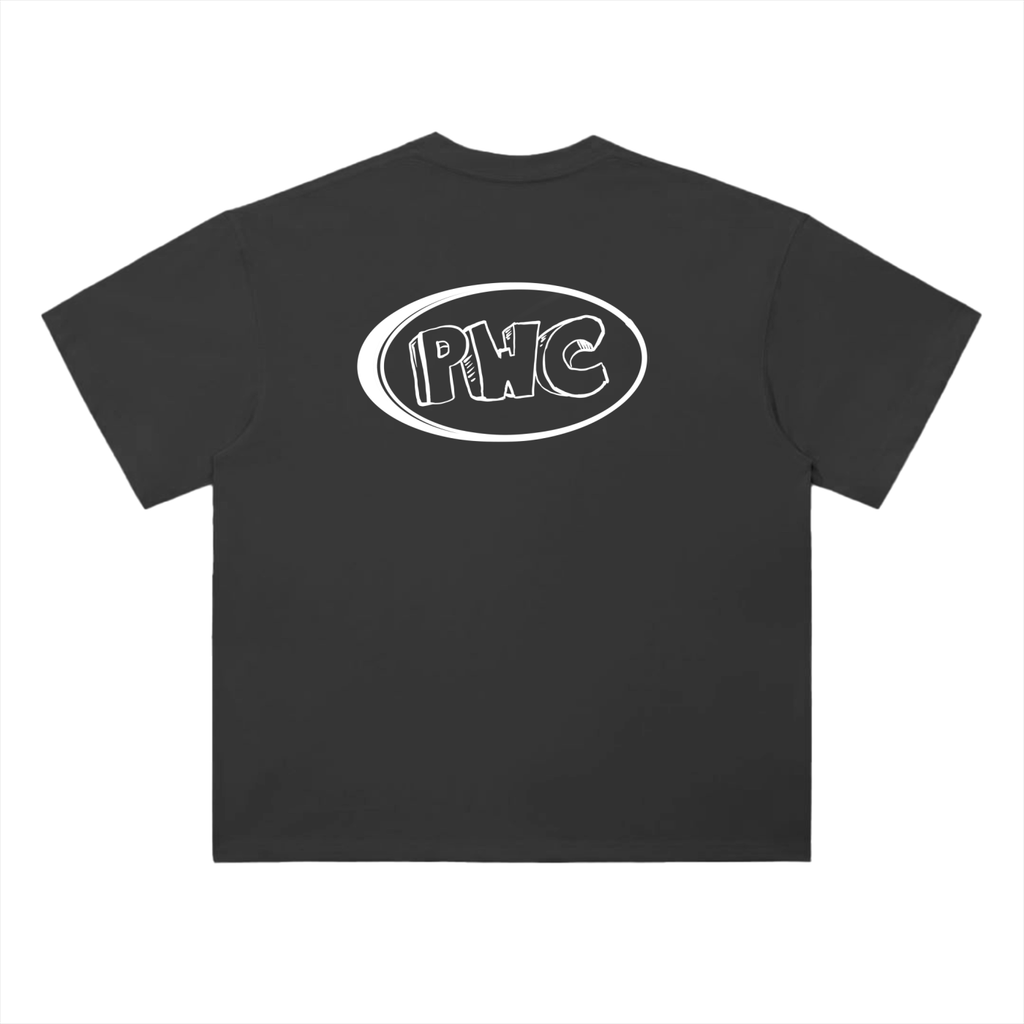 ANGEL REESE Heavyweight Drop Shoulder Cotton T-Shirt