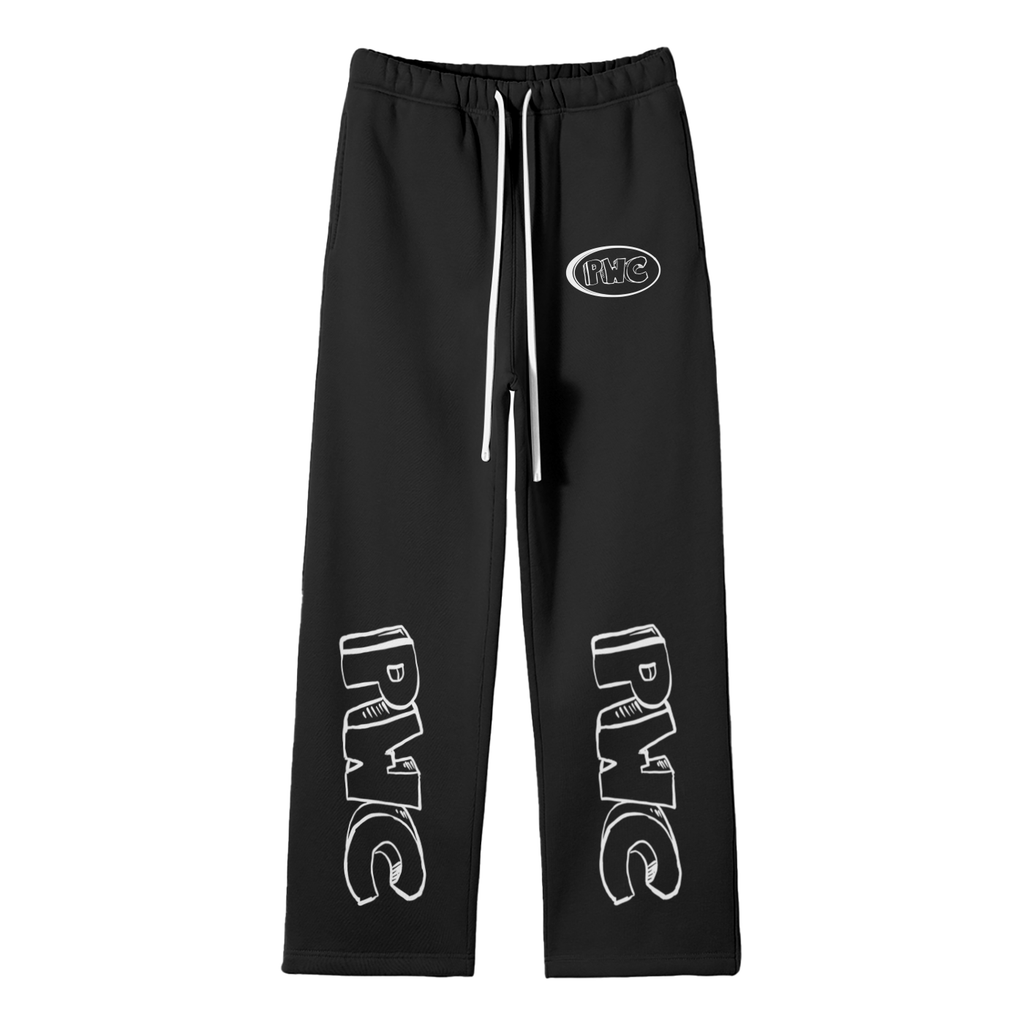PWC Streetwear Fleece Straight Leg SweatPants