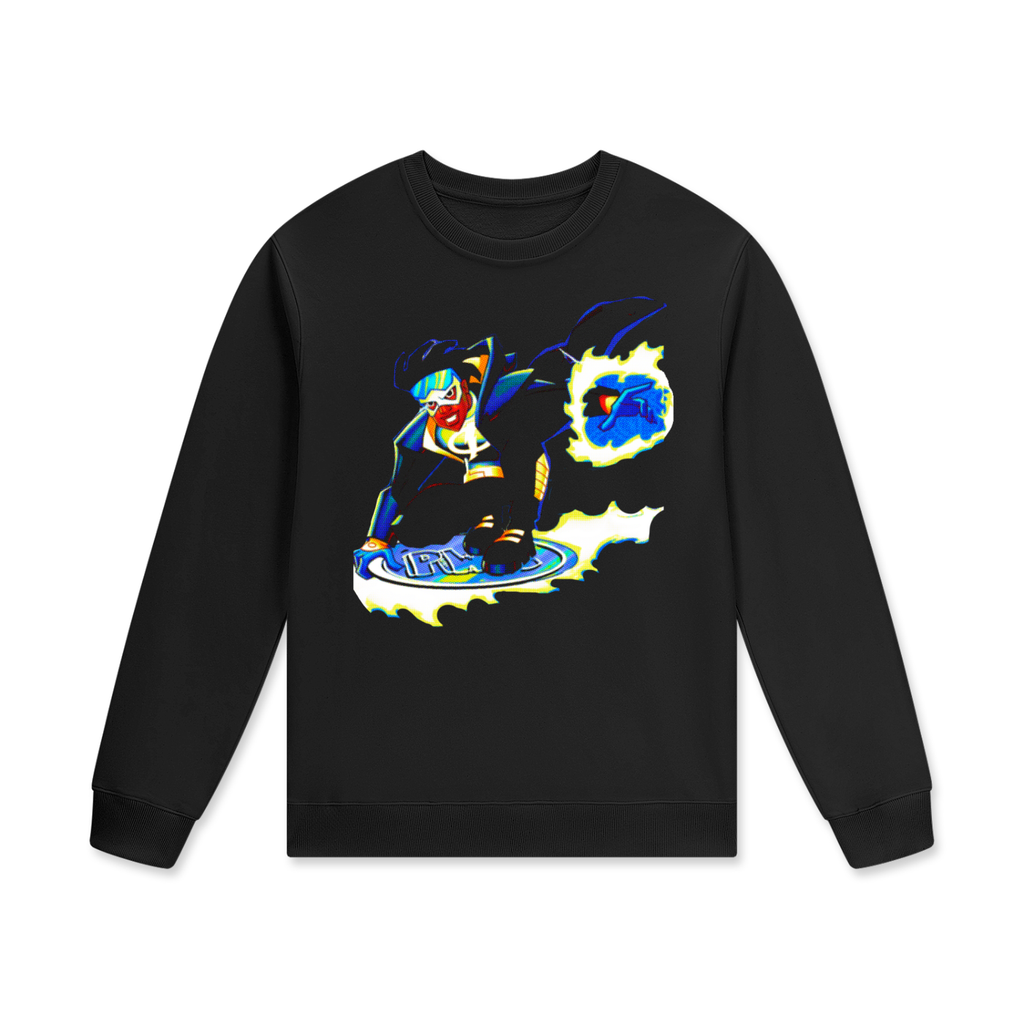 STATIC SHOCK Streetwear Unisex Cotton Pullover