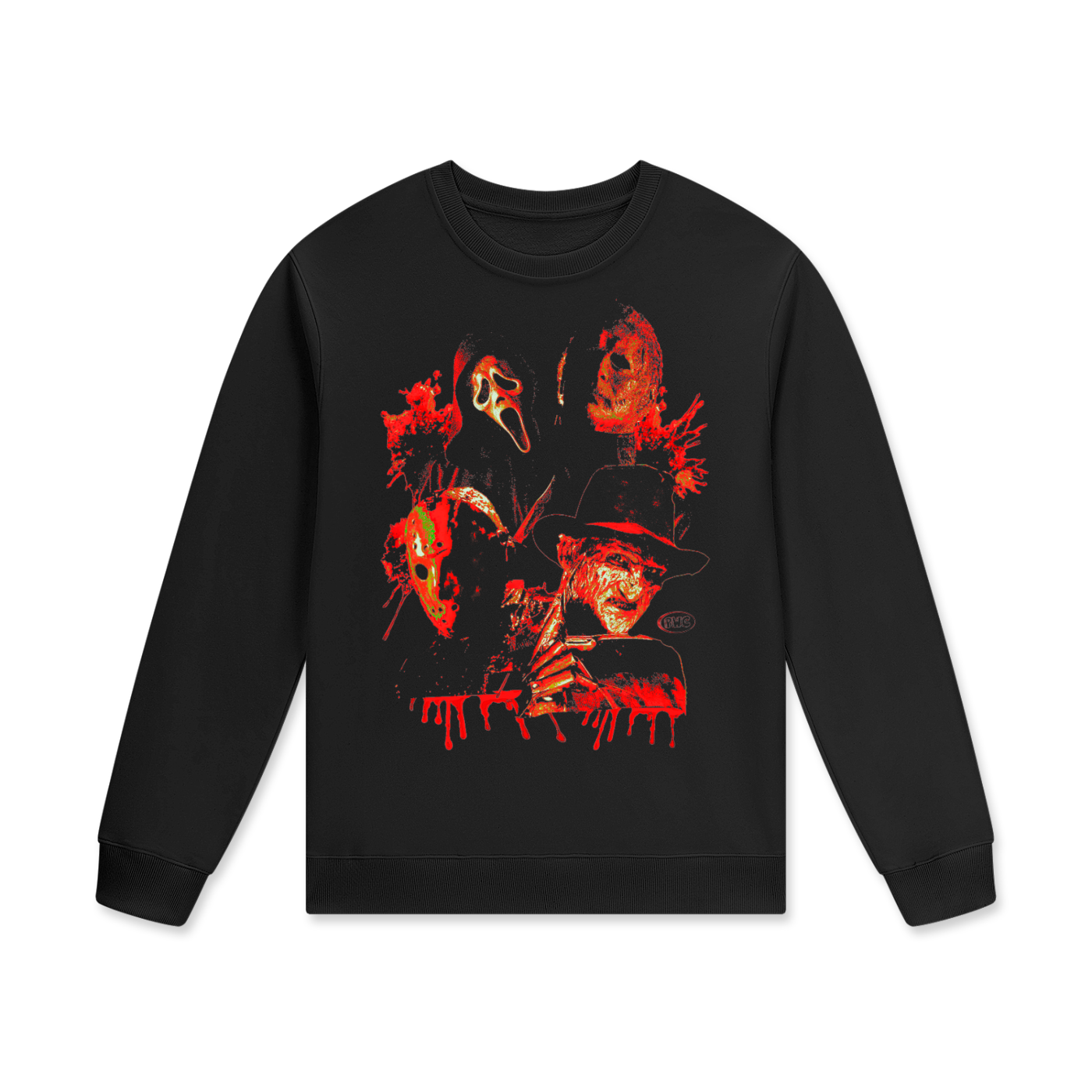 FRIGHT NIGHT Streetwear Unisex Cotton Pullover